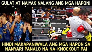 HINDI MAKAPANIWALA ANG MGA HAPON SA NANYARI PANALO NA NA-KNOCKOUT PA!