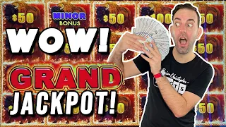 I WON the GRAND JACKPOT on BUFFALO LINK!