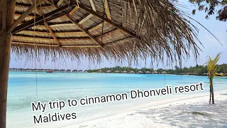 My trip to Cinnamon Dhonveli in the Maldives