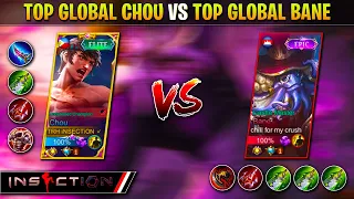 TOP GLOBAL CHOU VS TOP GLOBAL BANE ! METE ? (INTENSE MATCH) WHO WILL WIN?