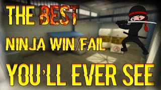 THE BEST NINJA WIN/FAIL YOU'LL EVER SEE | CS:GO