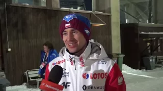 Kamil Stoch po zdeklasowaniu rywali w Lahti! [04.03.2018]