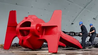 How Gigantic Ship Anchors Hold US $13 Billion Aircraft Carriers In Place