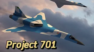 Soviet Interceptor Project 701: super long-range heavy fighter