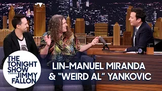 Jimmy Geeks Out with Lin-Manuel Miranda and "Weird Al" Yankovic Over Hamilton and Music