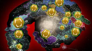 I Simulated 18 Devouring Swarm Stellaris Empires...