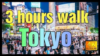 【4K】Japan Walk - Tokyo walk in Shibuya,shinjuku,ikebukuro,ueno,Akihabara,ginza,Nakano,Koenji..