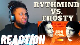 The KING Has FALLEN!! | Rythmind 🇫🇷 vs Frosty 🇬🇧 | GRAND BEATBOX BATTLE 2021: Semi Final (REACTION)