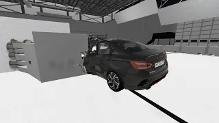 Lada Vesta Sport crash test 2022🏎️ BeamNG.Drive🚌Car Crashing Android Gameplay🚙Best Android Games