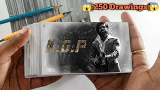 kGF Chapter 2 movie Flipbook Art 🎨| Yash, Sanjay Dutt, Srinidhi shetty Flipbook #kGF2Fullmovie #Kgf2