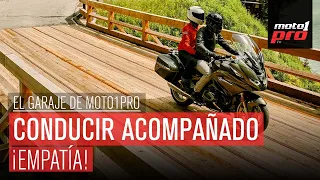 Conducir en moto acompañado: ¡Empatía!