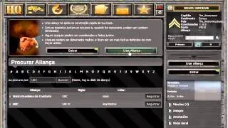 Tutorial para entrar ou criar uma aliança no Desert Operations