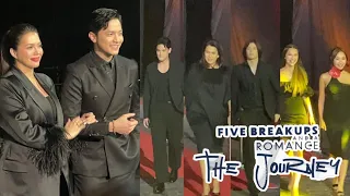 Alden Richards & Julia Montes Arrival with the cast of Five Break Ups and A Romance| Red Carpet Gala