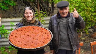 We Cooked Delicious AZERBAIJANI BAKLAVA in Our Village | The Best Dessert of Azerbaijan | Rural Life