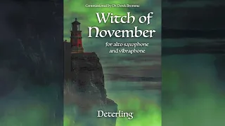 Witch of November (for vibraphone and alto saxophone) Score Video