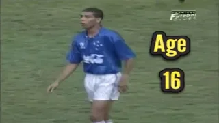Ronaldo Fenomeno at 16 Years Old - Rare Footage