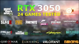 RTX 3050 Laptop Test in 24 Games in 2023 - is it Enough for Gaming?