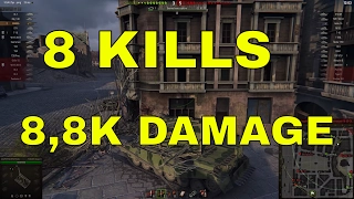 World of Tanks | FV4005 Stage II - 8 Kills 8,8K Damage