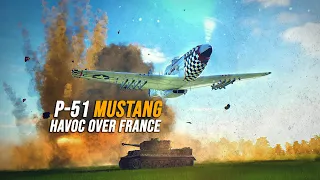 P-51 Mustang Havoc Over France | Digital Combat Simulator | DCS |