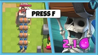 THE FASTEST WALLBREAKERS IN THE WORLD! FUN DECK FOR 2.1 ELIXIR / CLASH ROYALE