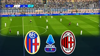 BOLOGNA vs AC MILAN | LEGA SERIE A 2023/24