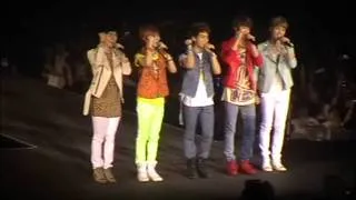 [Fancam] SHINee - Stand By Me + talk @ SM Town Paris 110610