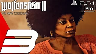 Wolfenstein 2 New Colossus - Gameplay Walkthrough Part 3 - Giant Boss Fight (PS4 PRO)