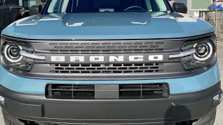 2021 BRONCO SPORT BADLANDS FIRST LOOK( IN PERSON WALK AROUND )