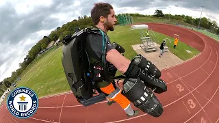 Amazing Jet Suit Sports Records - Guinness World Records