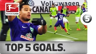 Serge Gnabry - Top 5 Goals - Rising Star Turned Superstar