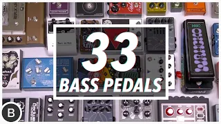 33 BASS PEDALS