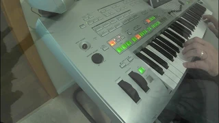 San Francisco (Scott McKenzie cover) played on the Yamaha Tyros 3