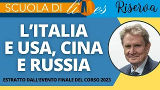 Italia e Usa, Cina e Russia - Scuola Limes 2023: estratto dall'intervento finale di Lucio Caracciolo