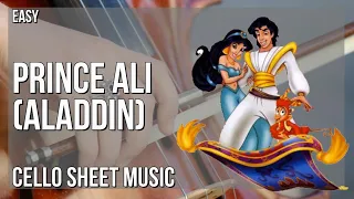 Cello Sheet Music: How to play Prince Ali (Aladdin) by Robin Williams