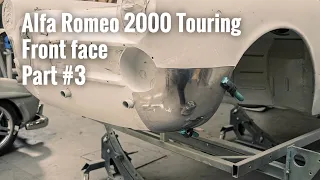 Alfa Romeo 2000 Touring, making of a new front face, part 3