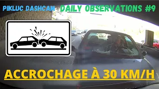 Un abonné se fait tamponner sur le périphérique - Daily Observations #9 - Dashcam France