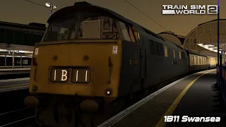 1B11 Swansea - Great Western Express - Class 52 - Train Sim World 2