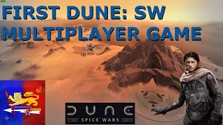 NEW MULTIPLAYER GAMEPLAY, DUNE: Spice Wars, Fremen  VS ElBowser and Co.