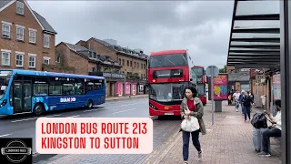Rainy Rendezvous: Exploring London Bus Route 213 ☔🚌