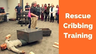 Cribbing Rescue Training for CERT/Search & Rescue Team