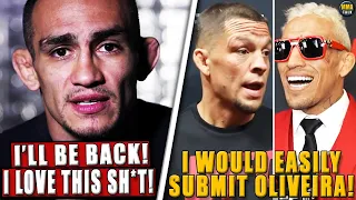 Tony Ferguson BREAKS SILENCE following UFC 274 loss! Diaz CLAIMS he'd 'easily choke' Oliveira, Conor