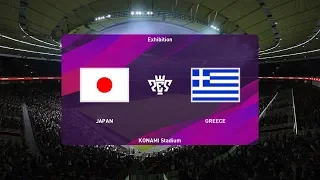 PES 2020 | Japan vs Greece - World Cup 2014 | Full Gameplay | 1080p 60FPS