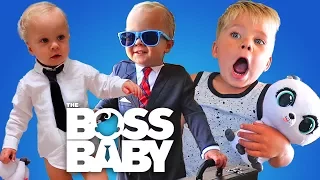 BOSS BABY IN REAL LIFE TAKES OVER THE HOUSE!