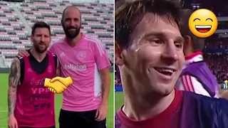 When Messi sees former teammates - Part 2