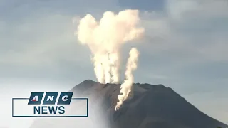 LOOK: Time-lapse of Mt. Bulusan today after phreatic eruption on Sunday | ANC