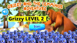 Grizzy and the Lemmings Adventure Gameplay -  Awesome grizzy bike racing  game level 2 Ep-159