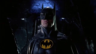 Batman Returns (1992) Bat Signal & Suit Up Scene Mashup