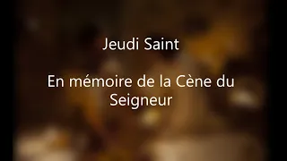 Jeudi Saint