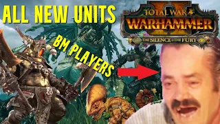 ALL NEW DLC UNITS | Beastmen & Lizardmen - The Silence & The Fury DLC Total War: Warhammer 2