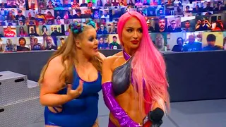 WWE RAW Eva Marie vs Naomi June 14 2021